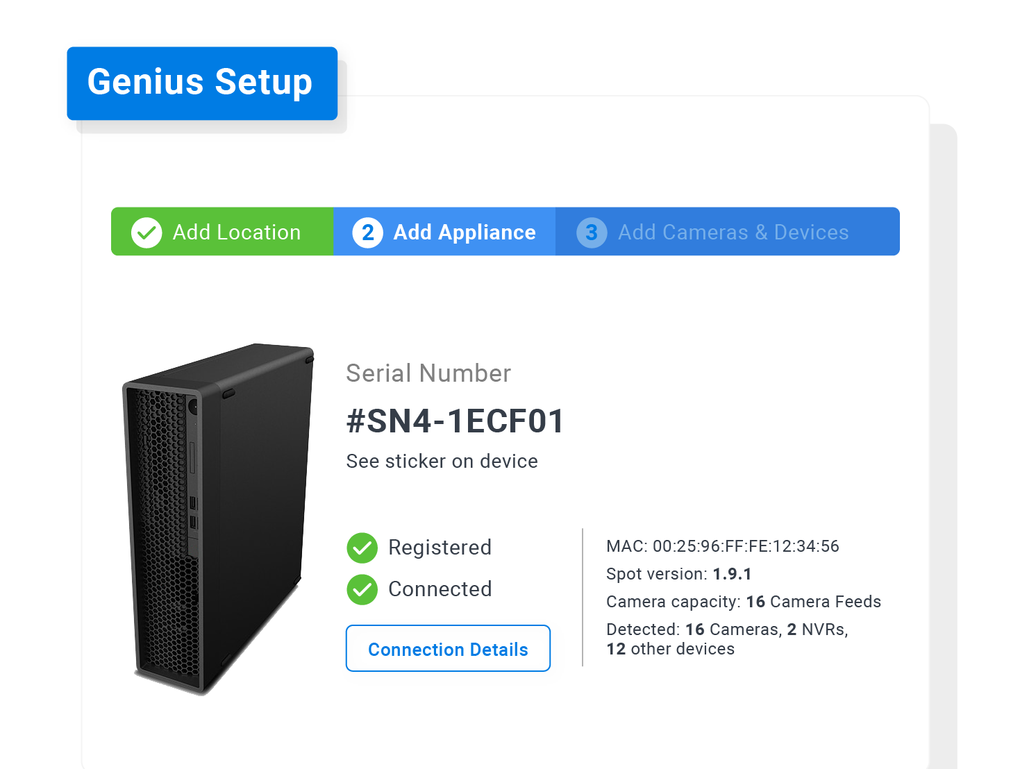 spot genius wizard cloud video surveillance